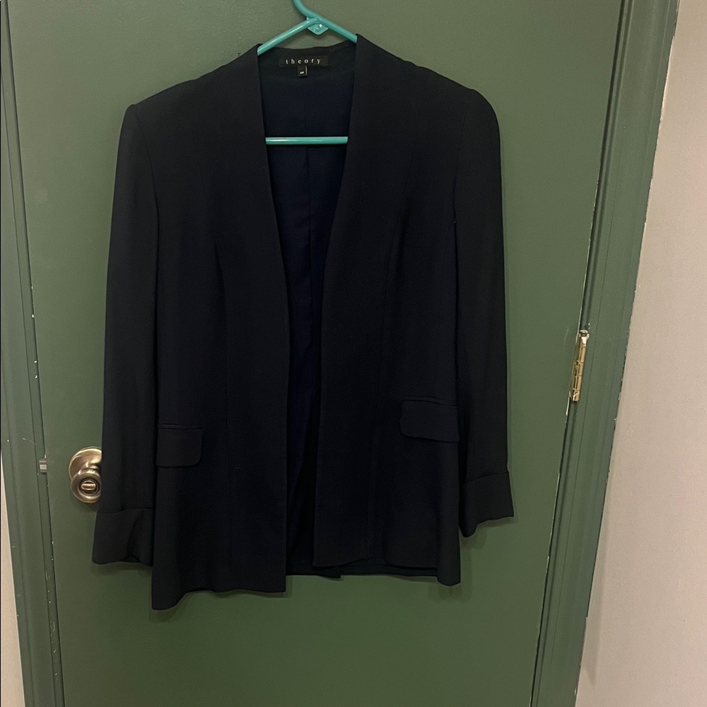 Theory Black Women's Blazer